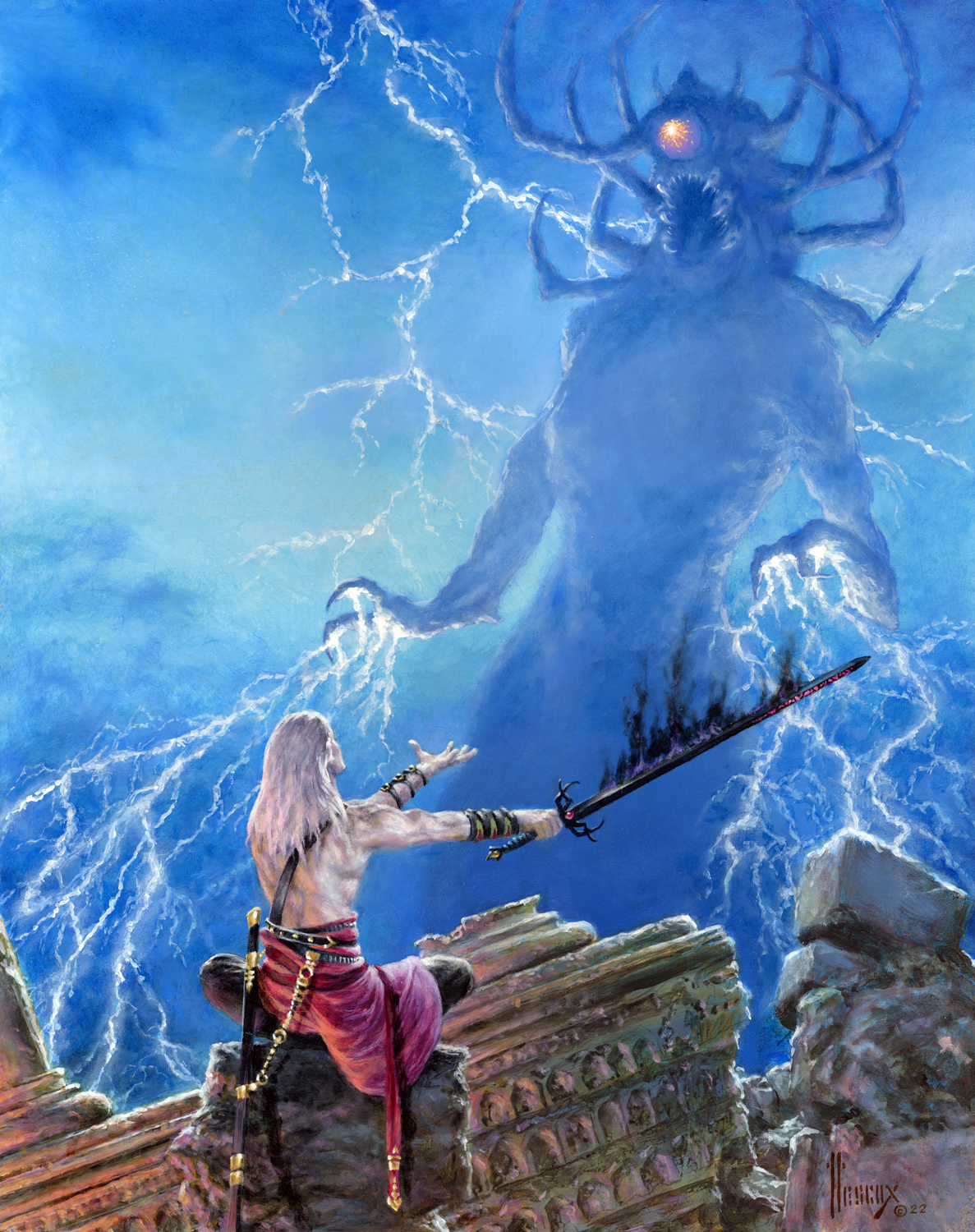 Artwork - The Lord Of Thunder - Richard Hescox - IX Gallery