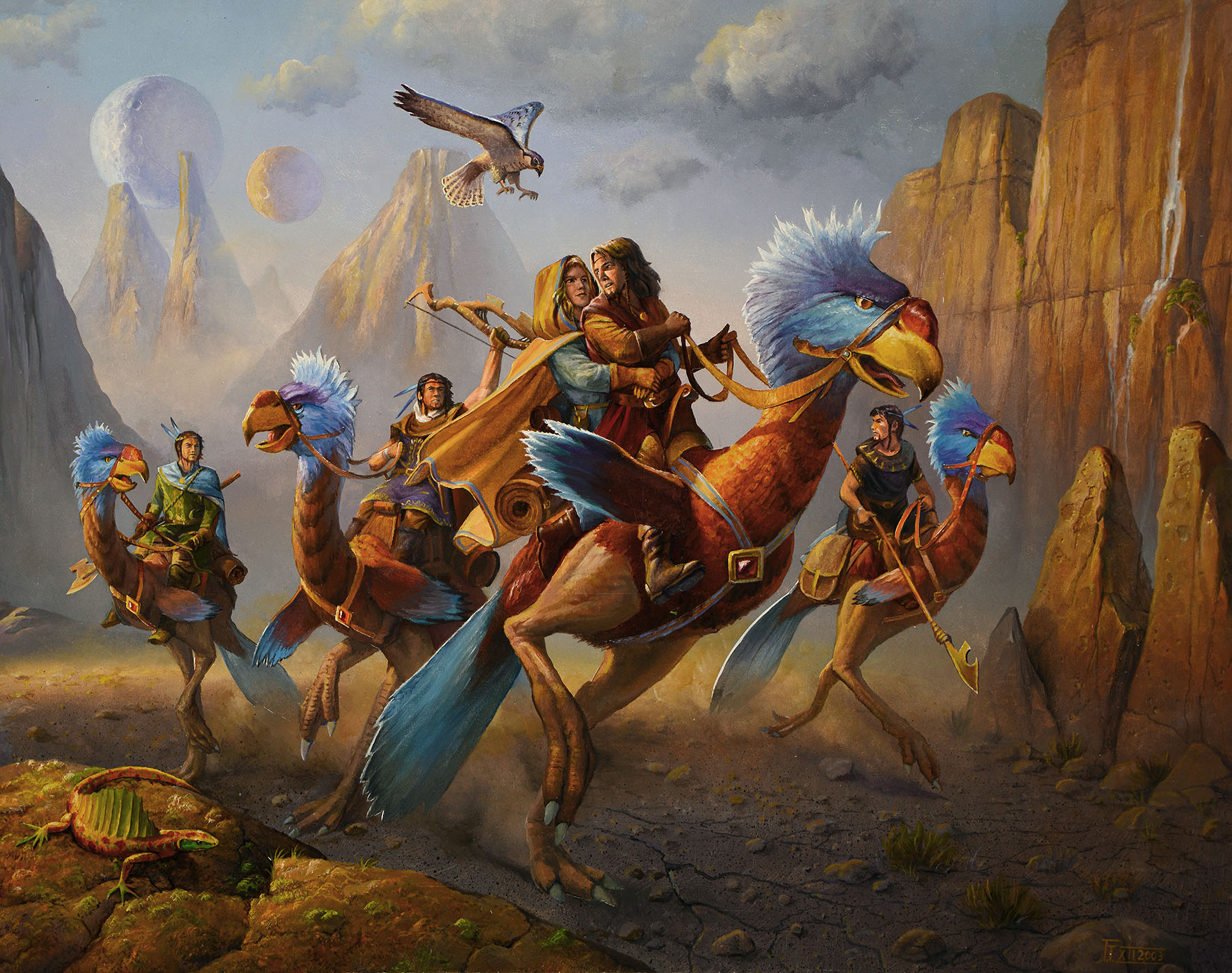 Artwork - Heir of Runes - Thomas Thiemeyer - IX Gallery